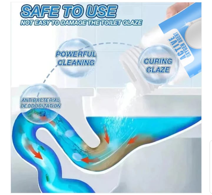 TOILET ACTIVE OXYGEN AGENT (Pack of 2 ): CARTKiT